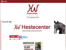 Tablet Screenshot of heikewilde.dk